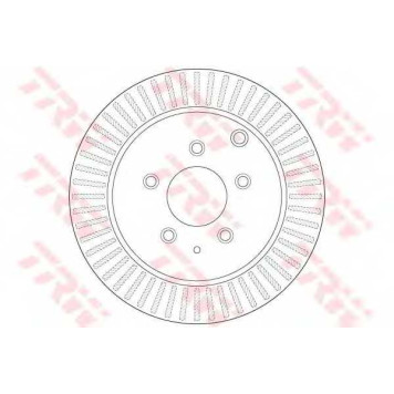 Тормозной диск TRW DF6385