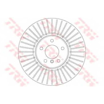 Тормозной диск TRW DF6408S
