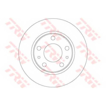 Тормозной диск TRW DF6412