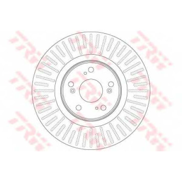 Тормозной диск TRW DF6437