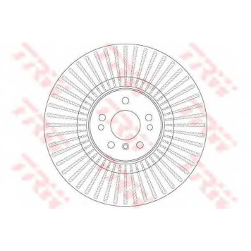 Тормозной диск TRW DF6456S