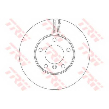 Тормозной диск TRW DF6478S