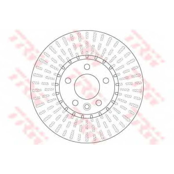 Тормозной диск TRW DF6499S