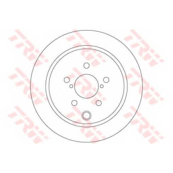 Тормозной диск TRW DF6503