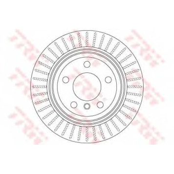 Тормозной диск TRW DF6513S