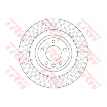 Тормозной диск TRW DF6528S