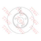 Тормозной диск TRW DF6548