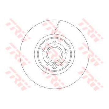 Тормозной диск TRW DF6676S