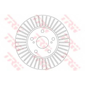 Тормозной диск TRW DF6679