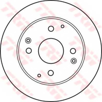 Тормозной диск TRW DF7249-1