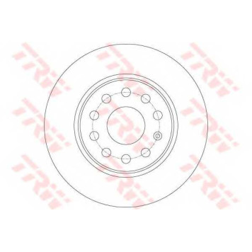 Тормозной диск TRW DF7911-1
