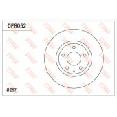 Тормозной диск TRW DF8052