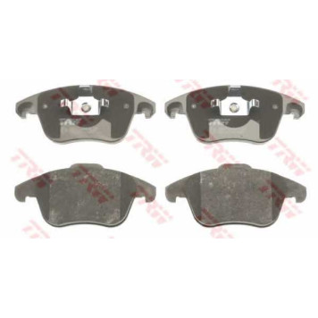 Колодки тормозные дисковые для CITROEN C4(B7,UA#,UD#), DS4, DS5 / PEUGEOT 3008, 5008 <b>TRW GDB1691</b>-1