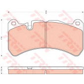 Колодки тормозные дисковые для MERCEDES CLK(A209,C209), SLK(R171) <b>TRW GDB1739</b>