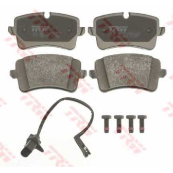 Колодки тормозные дисковые для AUDI A4(8K2, 8K5, B8), A5(8F7, 8T3, 8TA), A6(4G2, 4G5, 4GC, 4GD, 4GH, 4GJ, C7), A7(4GA, 4GF), Q5(8R) / PORSCHE MACAN(95B) <b>TRW GDB1902</b>-1