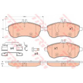 Колодки тормозные дисковые для MERCEDES C(C204,S204,W204), E(S212,W212), SLK(R172) <b>TRW GDB2056</b>