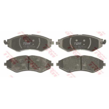 Колодки тормозные дисковые для CHEVROLET LACETTI(J200), NUBIRA, OPTRA(1J#) / DAEWOO GENTRA, LACETTI(J200,KLAN), NUBIRA(KLAJ,KLAN) <b>TRW GDB3347</b>-1