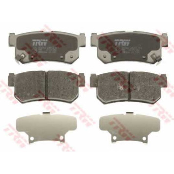 Колодки тормозные дисковые для DAEWOO REXTON(GAB#) / SSANGYONG ACTYON SPORTS(QJ), ACTYON, KORANDO(KJ), KYRON, MUSSO SPORTS, MUSSO(FJ), REXTON(GAB#) <b>TRW GDB3366</b>-1