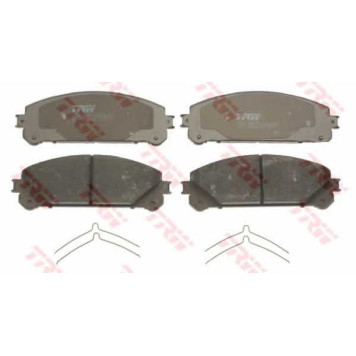 Колодки тормозные дисковые для LEXUS NX, RX / TOYOTA KLUGER, RAV 4, SIENNA <b>TRW GDB3484</b>-1