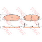 Колодки тормозные дисковые для NISSAN BLUEBIRD SYLPHY(G10,G11), CUBE(Z11), LATIO, MICRA(K11,K12), NOTE(E11), TIIDA(C11X,C12,SC11X) <b>TRW GDB3577</b>