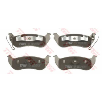 Колодки тормозные дисковые для JEEP CHEROKEE(KJ), WRANGLER(TJ) <b>TRW GDB4139</b>-1
