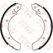 Комплект тормозных колодок для FORD CONSUL, GRANADA, P 100 / HYUNDAI GRACE, H-1, H100, SONATA / MERCEDES 100 / RENAULT MASTER, TRAFIC / SSANGYONG KORANDO, REXTON <b>TRW GS6181</b>