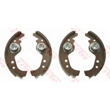 Комплект тормозных колодок для FIAT 126, 127, 128, 133, 147, 850, 900 T/E, CINQUECENTO, DUNA, ELBA, FIORINO, PANDA, PENNY, REGATA, RITMO, SEICENTO, UNO / LANCIA A 112, DELTA, PRISMA, Y10 <b>TRW GS8160</b>