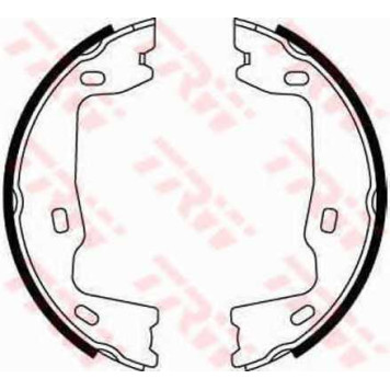 Комплект колодок стояночной тормозной системы TRW GS8223