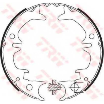 Комплект колодок стояночной тормозной системы TRW GS8430