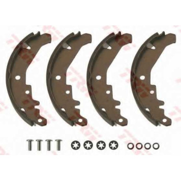 Комплект тормозных колодок для FIAT PALIO(178BX,178DX), SIENA(172#,178#) <b>TRW GS8436</b>