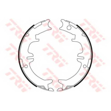 Комплект колодок стояночной тормозной системы TRW GS8446-1