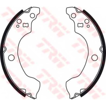 Комплект тормозных колодок для NISSAN ALMERA(N16), PRIMERA(P11) <b>TRW GS8487</b>-1