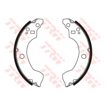 Комплект тормозных колодок для NISSAN ALMERA(N16), PRIMERA(P11) <b>TRW GS8487</b>-2