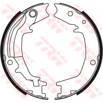 Комплект колодок стояночной тормозной системы TRW GS8489