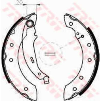 Комплект тормозных колодок <b>TRW GS8534</b>