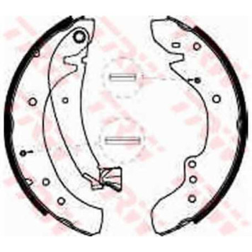 Комплект тормозных колодок для CITROEN JUMPER(230,230L,230P,244) / FIAT DUCATO(230,230L,280) / PEUGEOT BOXER(230L,230P,244,ZCT#) <b>TRW GS8545</b>