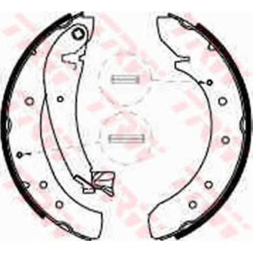 Комплект тормозных колодок для CITROEN JUMPER, JUMPY / FIAT DUCATO, SCUDO / PEUGEOT BOXER, EXPERT <b>TRW GS8546</b>
