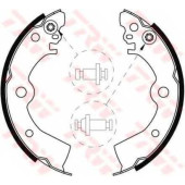 Комплект тормозных колодок для NISSAN 100 NX(B13), ALMERA(N15), PULSAR(N14,N15), SUNNY(N13,N14) <b>TRW GS8556</b>