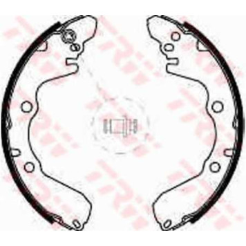 Комплект тормозных колодок для HYUNDAI SANTAMO / MITSUBISHI COLT, LANCER, MIRAGE, PAJERO MINI, SANTAMO, SPACE RUNNER, SPACE <b>TRW GS8587</b>