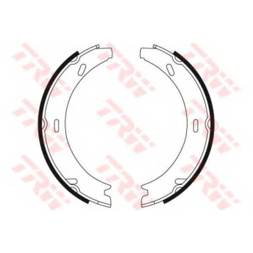 Комплект колодок стояночной тормозной системы TRW GS8595-1