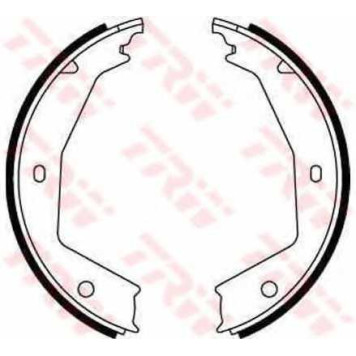 Комплект колодок стояночной тормозной системы TRW GS8668