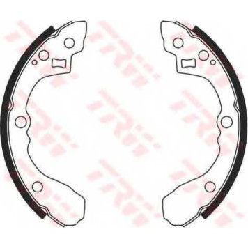 Комплект тормозных колодок для HYUNDAI ix35(EL,ELH,LM) / KIA CERATO, SEPHIA(FA,FB), SHUMA(FB), SPORTAGE(SL) <b>TRW GS8692</b>