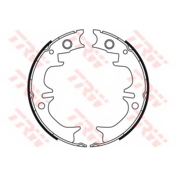 Комплект колодок стояночной тормозной системы TRW GS8714-1