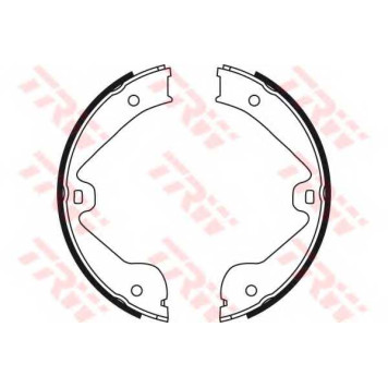 Комплект колодок стояночной тормозной системы TRW GS8718-1
