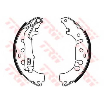 Комплект тормозных колодок для CITROEN NEMO(AA#) / FIAT FIORINO(225), LINEA(323), PUNTO(199), QUBO(225) / OPEL ADAM, CORSA / PEUGEOT BIPPER(AA#) <b>TRW GS8719</b>-1