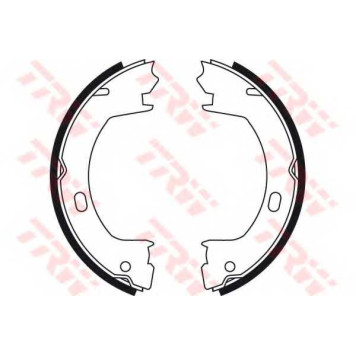 Комплект колодок стояночной тормозной системы TRW GS8728-1