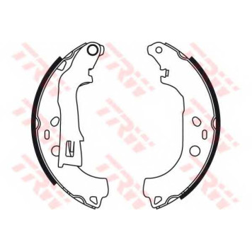 Комплект тормозных колодок для FIAT DOBLO(119,152,223,263,263#), IDEA(350#), SIENA(172#,178#) / LANCIA MUSA(350) / OPEL COMBO(X12) <b>TRW GS8738</b>-1