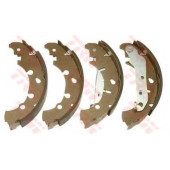 Комплект тормозных колодок для FORD FIESTA(J3#, J5#, JA#, JB#, JD#, JH#, JV#), FUSION(JU#), KA(RB#), PUMA(EC#), STREET KA(RL2) / MAZDA 2(DY) <b>TRW GS8742</b>