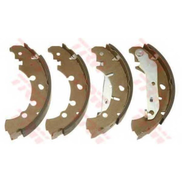 Комплект тормозных колодок для FORD FIESTA(J3#, J5#, JA#, JB#, JD#, JH#, JV#), FUSION(JU#), KA(RB#), PUMA(EC#), STREET KA(RL2) / MAZDA 2(DY) <b>TRW GS8742</b>