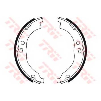 Комплект колодок стояночной тормозной системы TRW GS8744-1